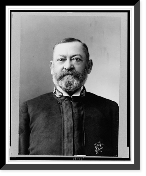 Historic Framed Print, [Capt. James M. Miller, head-and-shoulders portrait, facing front, wearing uniform],  17-7/8" x 21-7/8"