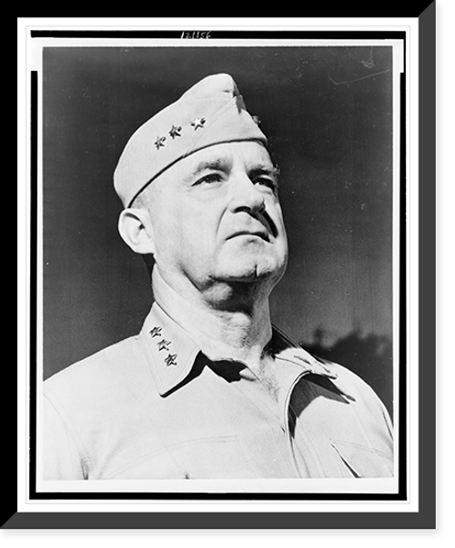 Historic Framed Print, [Alexander A. Vandegrift, head-and-shoulders portrait, facing right],  17-7/8" x 21-7/8"
