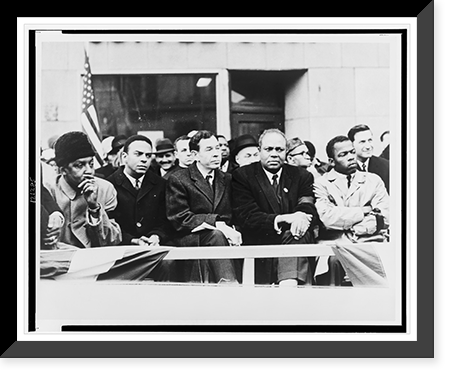 Seated left to right: Bayard Rustin, Andrew Young, Rep. William Fitts Ryan, James Farmer, and John Lewis.World Telegram & Sun photo by Stanley Wolfson. Classic, Antique Wall Art