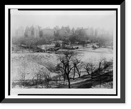 Vintage Landscape - New York City - View from apartment 9D
