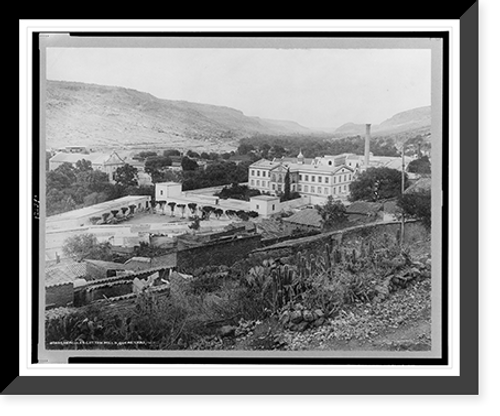 Historic Framed Print, Hercules Cotton Mills, Quer&eacute;taro,  17-7/8" x 21-7/8"