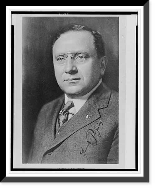 Historic Framed Print, [Lewis J. Selznick, half-length portrait, facing front] - 2,  17-7/8" x 21-7/8"