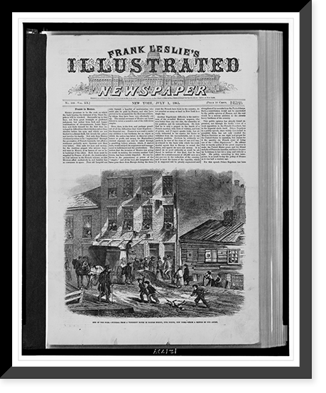 Antique Architecture - New York City - End of the poor Funeral