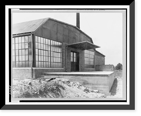 Reedsville, West Virginia. The Arthurdale subsistence homestead project of the U.S. Resettlement Administration. Vacuum cleaner factory shipping platform, Vintage Wall Art