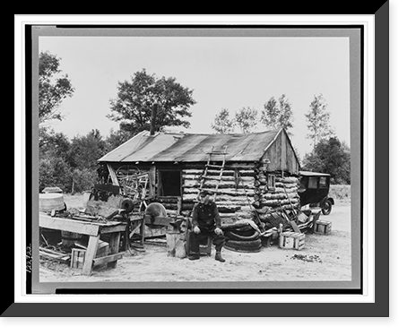 Mr. Hale, cut-over farmer. Near Black River Falls, Wisconsin, Antique Wall Art