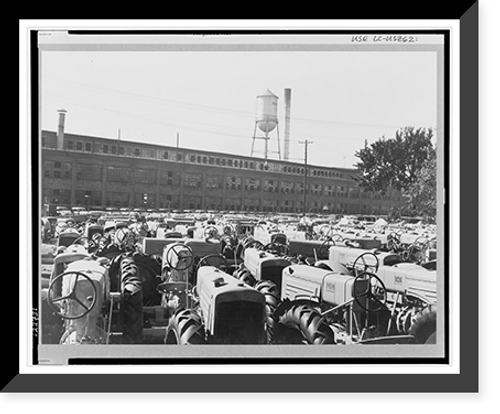 Historic Framed Print, Minneapolis-Moline Company, manufacturors of tractors. Minneapolis, Minnesota,  17-7/8" x 21-7/8"
