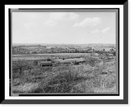 View of Arthurdale property. Reedsville, West Virginia, Antique Poster