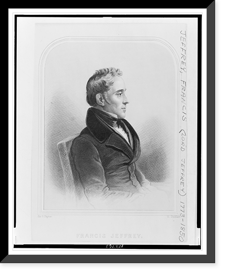 Francis Jeffrey.Sir G. Hayter ; G. Stoddart, Antique Poster