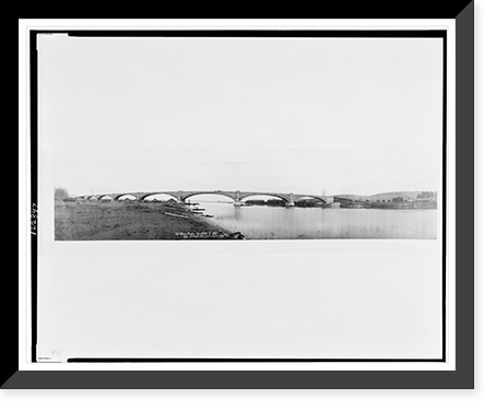Eel River bridge, Humboldt Co., Calif, Historic Reproduction