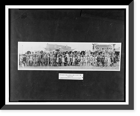 Contestants, Bathing Girl Revue, Galveston, Tex., May 14th, 1922 Classic, Vintage Wall Art