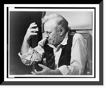 Historic Portrait - Lee J. Cobb, half-length portrait