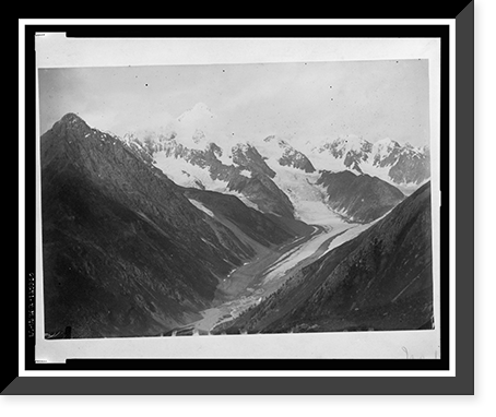 Kartoumski Alps from the crest of the White Berel Mts, Historic Print