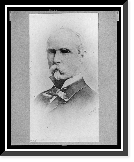 Brig. Gen. James Edwin Slaughter, bust portrait, facing front Classic, Vintage Print