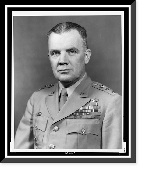 Lt. Gen. Anthony C. McAuliffe, USA, Vintage Poster