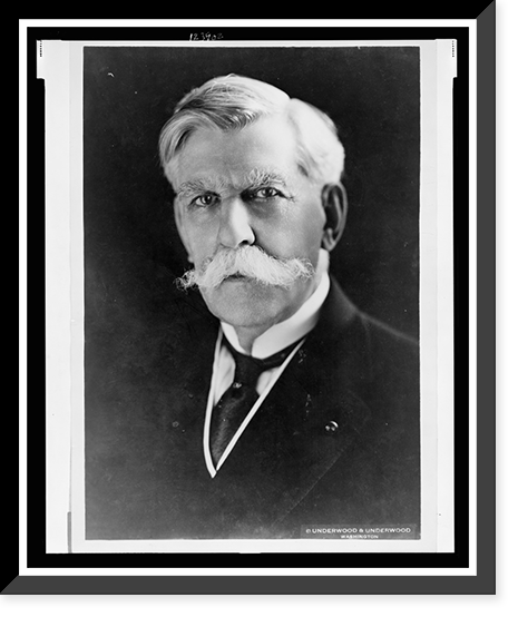 Justice Oliver Wendell Holmes ill at 90.Underwood & Underwood, Washington, Antique Poster