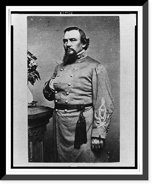 Historic Framed Print, [Roger Weightman Hanson, three-quarter length portrait, standing, facing left],  17-7/8" x 21-7/8"