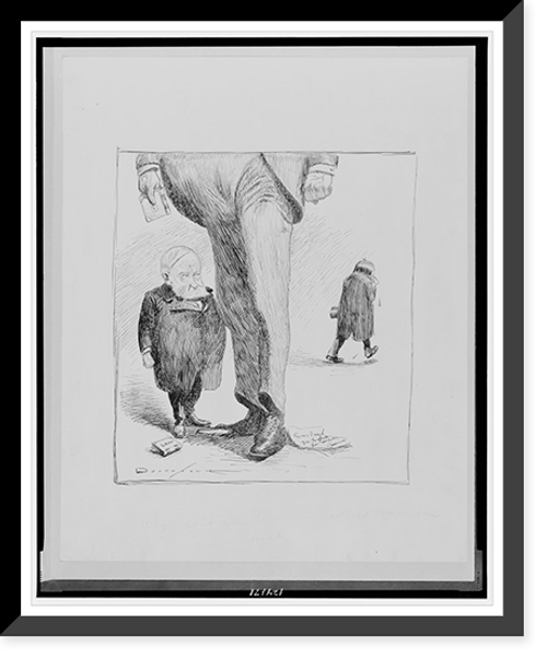 Historic Framed Print, Why is it such Republicans as Reed & Harrison won't speak?,  17-7/8" x 21-7/8"