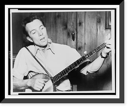 Historic Portrait - Pete Seeger, head-and-shoulders portrait