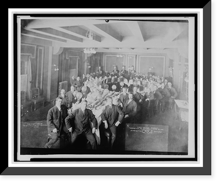 Vintage Photo Print - Chicago - First Annual Banquet, 1908