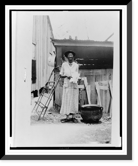 Josie Brown, ex-slave, Woodville (Beaumont), Vintage Print