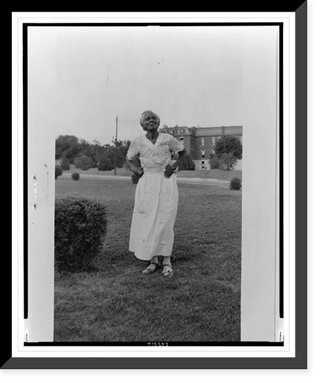 Historic Framed Print, Mary Thompson, ex-slave, Austin,  17-7/8" x 21-7/8"