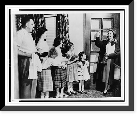 Historic Photo Print - Mrs. E.J. Siegwarth, Jr - Historic Wall Art Gift