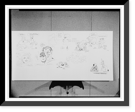 Cartoon panel from Featuring the Funnies exhibition, Antique Wall Art