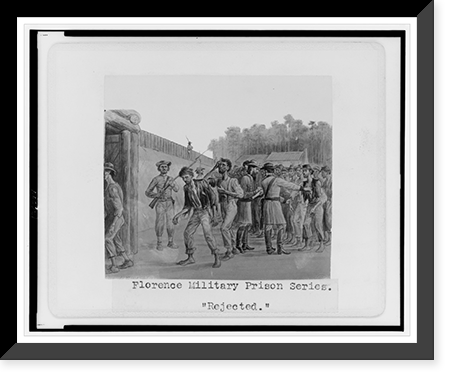 Florence military prison series. Rejected".J.E. Taylor.", Antique Wall Art