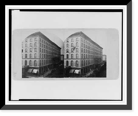 The Southern Hotel" that burned.Boehl & Koenig, photographers.", Historic Print