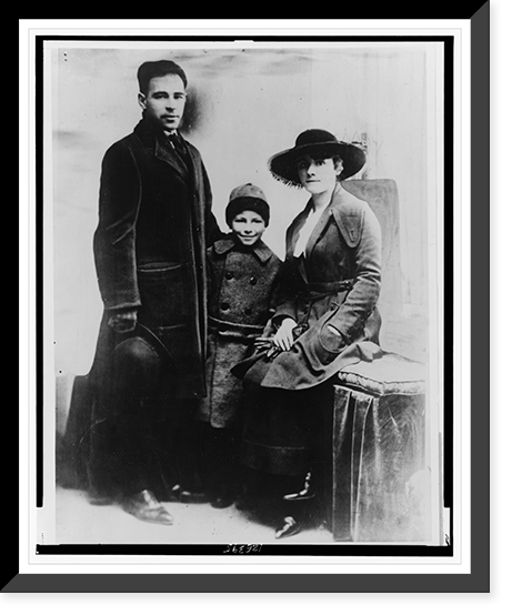 The Sacco family in happier days, Historic Reproduction