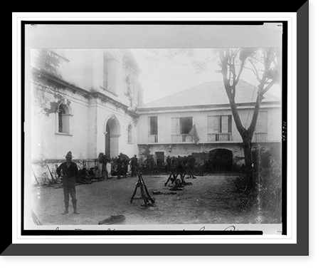 Gen Lawton's hdgrs. at Las Pi&ntilde;as - 2 Classic, Historic Reproduction