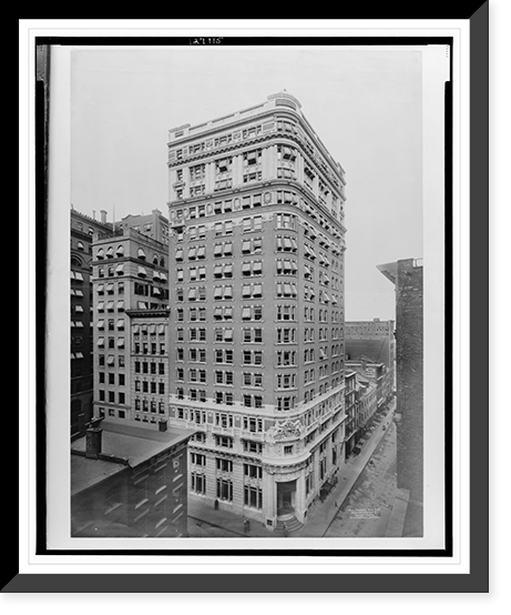 Royal Insurance Bldg., Maiden Lane & William St, Antique Poster