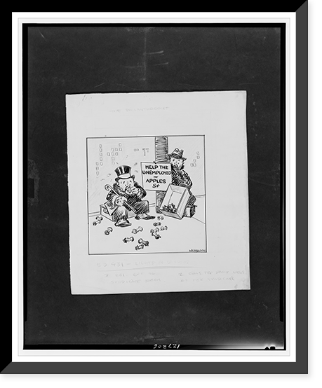 The philanthropist.Herblock. Classic, Vintage Wall Art