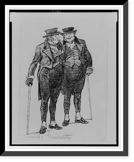 So the twin brothers schemed Classic, Vintage Print