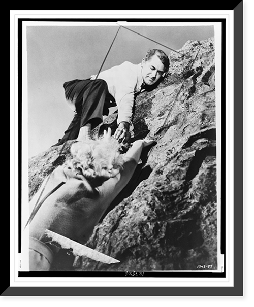 Historic Framed Print, Cary Grant and Eva Marie Saint in North by Northwest."",  17-7/8" x 21-7/8"