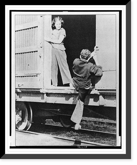 Miami bound.Walter Hale photos. Classic, Antique Print