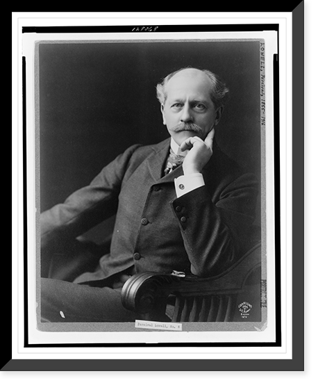 Percival Lowell, No. 6.Purdy, Boston, Vintage Print