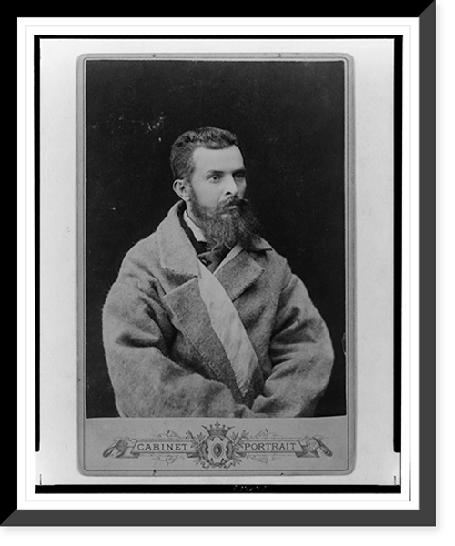 Historic Framed Print, [Tokhashanski, half-length portrait, facing right],  17-7/8" x 21-7/8"