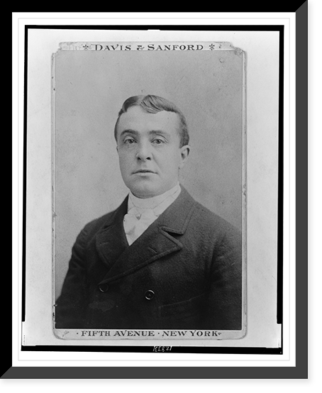 Oliver Hazard Perry Belmont, head-and-shoulders portrait, facing slightly left.photo by Davis & Sanford, New York, Vintage Wall Art