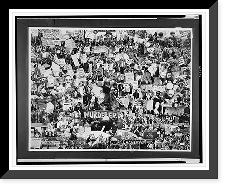 Protest : a graphic documentary of protest against the war in Vietnam, 1965-1969, Vintage Poster