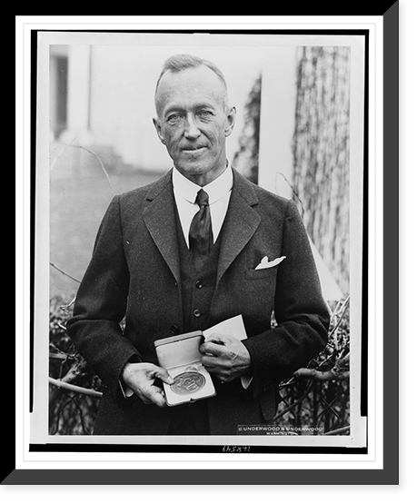 Noted explorer honored by President Classic, Vintage Poster