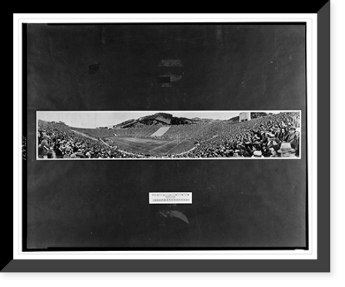 Historic Framed Print, California-Stanford football game, Berkeley, Cailfornia, Nov. 22, 1930,  17-7/8" x 21-7/8"