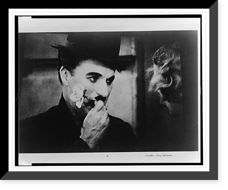 Scene from City lights". from My Autobiography by Charles Chaplin, to be published by Simon and Schuster", Vintage Wall Art