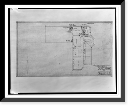 Alterations to a drugstore (Peoples Drug Store No. 10"), 18th Street and Columbia Road, N.W. (lot 822, sq. 2560), Washington, D.C. Attic floor", Historic Reproduction