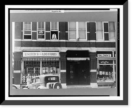 Street scene, Middlebury, Vermont, Antique Wall Art