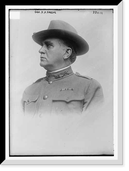 Historic Framed Print, Gen. H.A. Greene,  17-7/8" x 21-7/8"