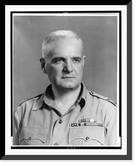 Major General William J. Donovan, head-and-shoulders portrait, facing front, Antique Poster