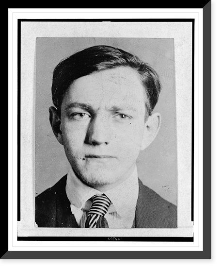 Historic Framed Print, [Arthur Flegenheimer (Dutch" Schultz),  bust portrait,  facing front]",  17-7/8" x 21-7/8"