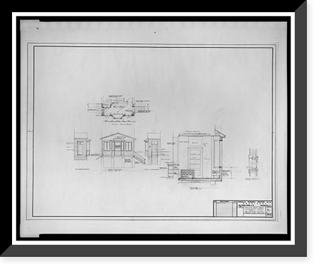 Antique Architecture - Alterations to a house (residence) for Walker