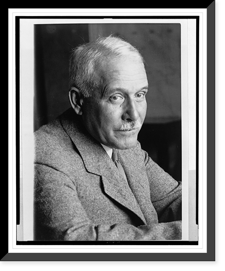Historic Framed Print, [Admiral William V. Pratt, head-and-shoulders portrait, facing slightly right],  17-7/8" x 21-7/8"